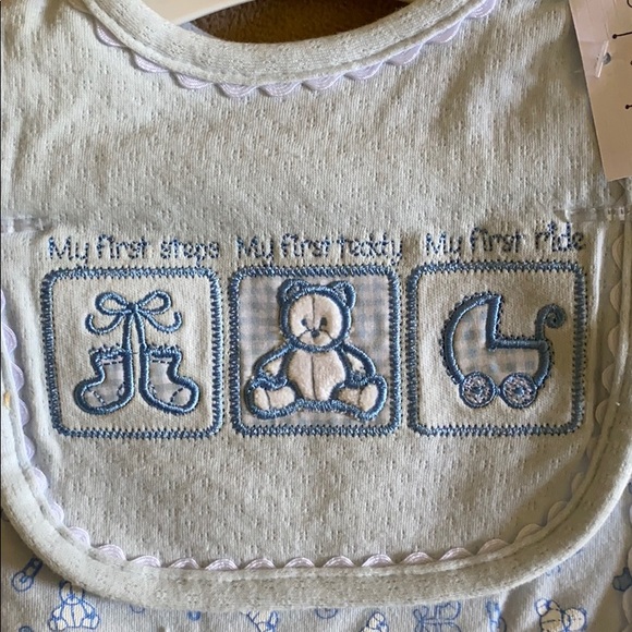 Baby Bib and Cloth Set - Picture 2 of 2